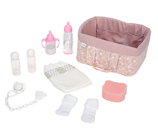 6362 Pink Dolls Bag With Accessories