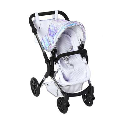 Roma Polly Amy Childs Single Dolls Pram - Mermaid 3+ years 78cm - Fallons Toys&Shoes - Roma