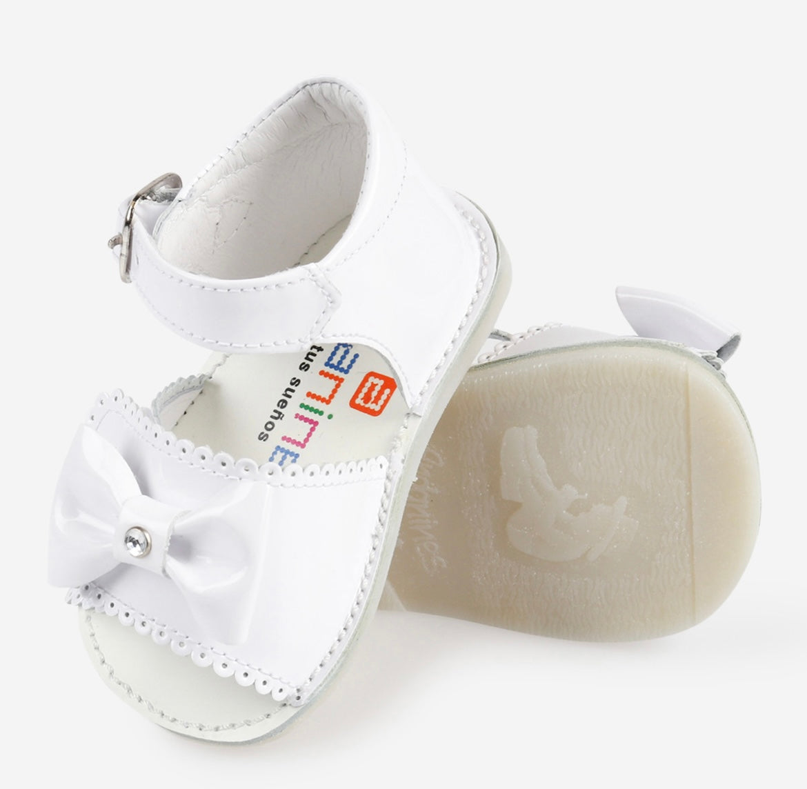 Andanines white hot sale sandals