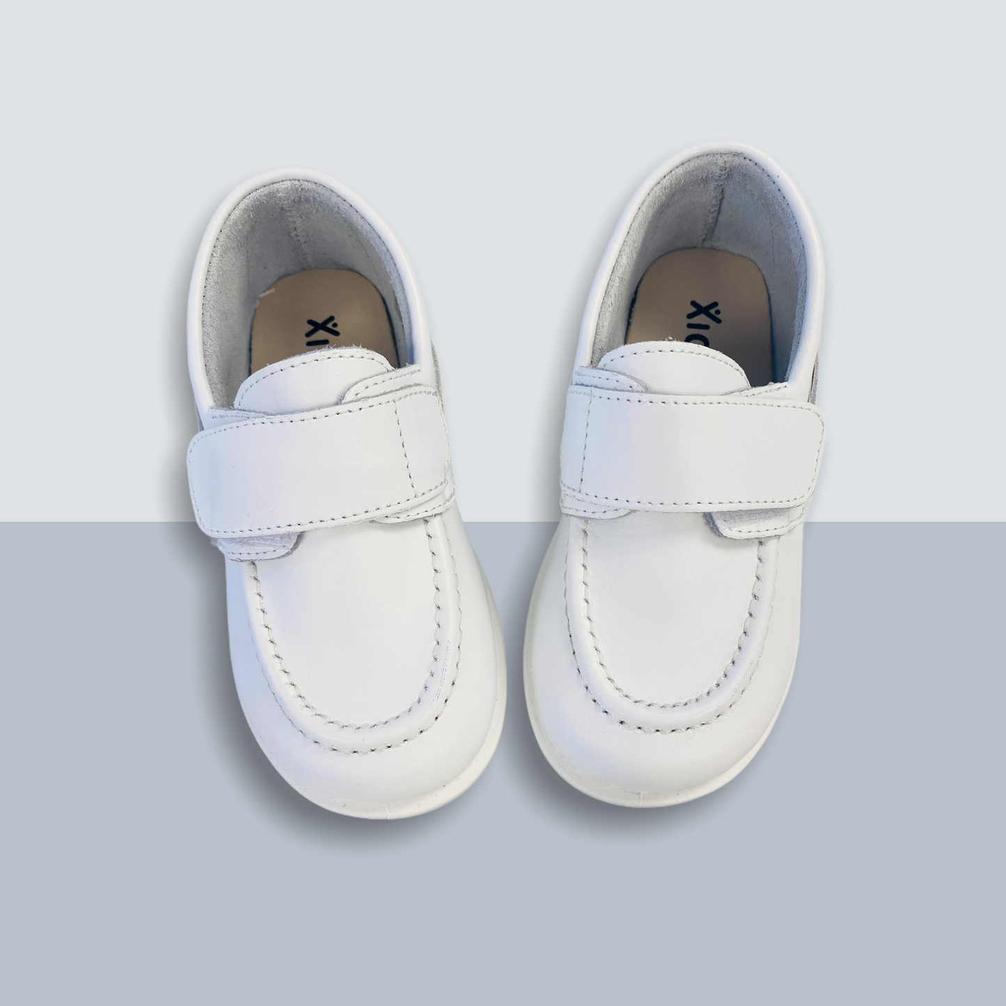 80500 White Nautical Shoes - Fallons Toys&Shoes - Xiquets