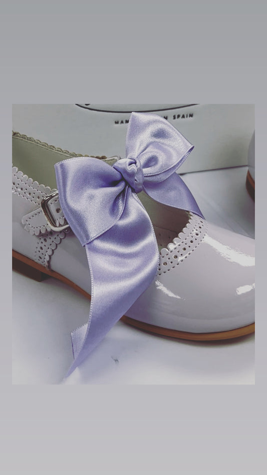 Lilac Julieta Shoe Bow