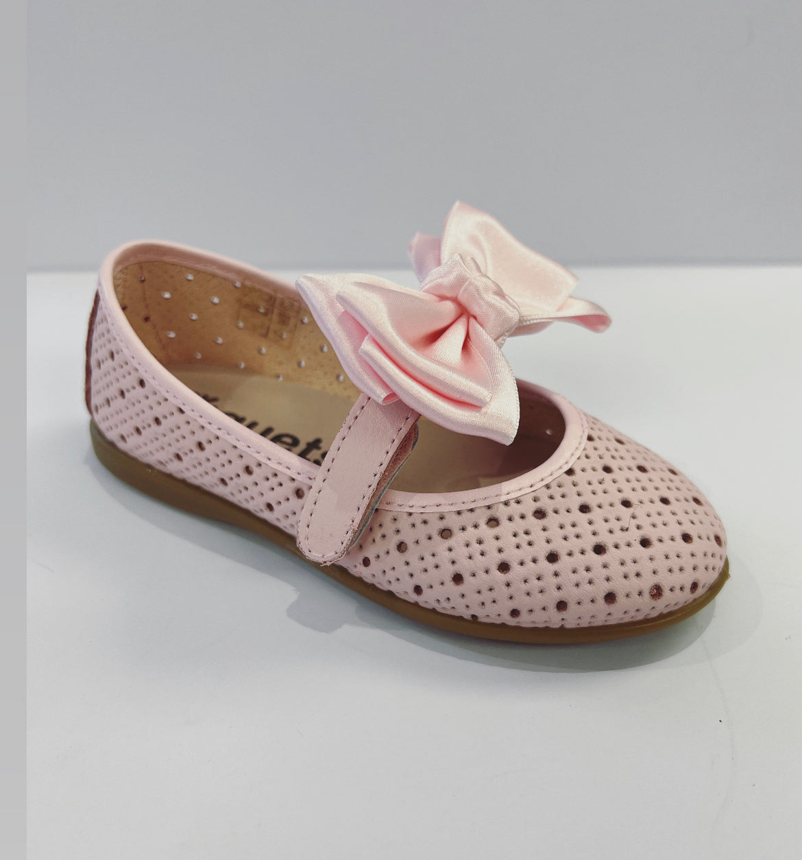 Girls pink sales dolly shoes