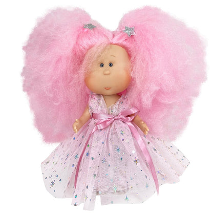 1101 PINK Hair Styles Larger Cotton Candy Doll