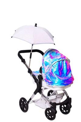 Roma Polly Amy Childs Single Dolls Pram - Mermaid 3+ years 78cm - Fallons Toys&Shoes - Roma