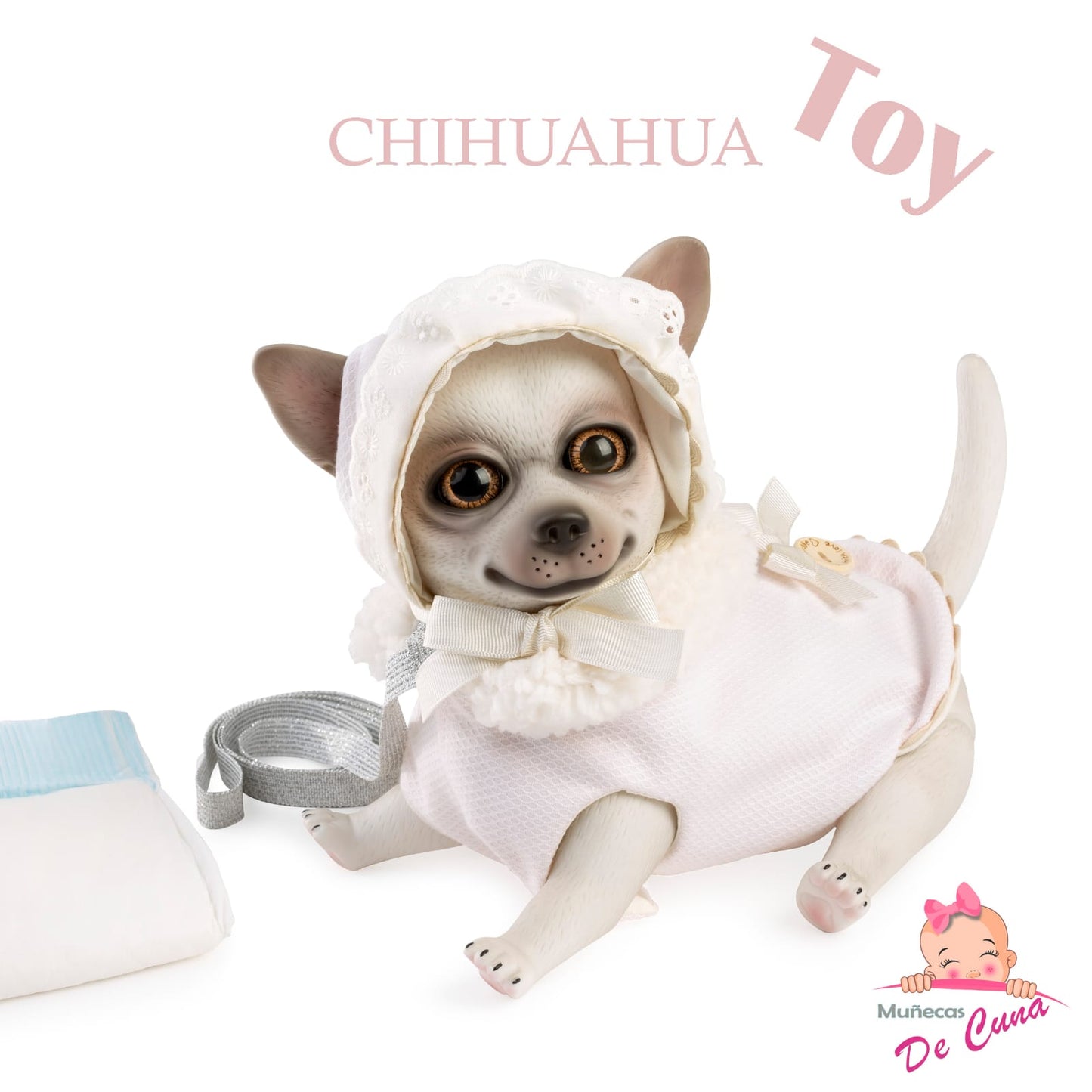 020208 Coco Reborn Chihuahua Pink Dog