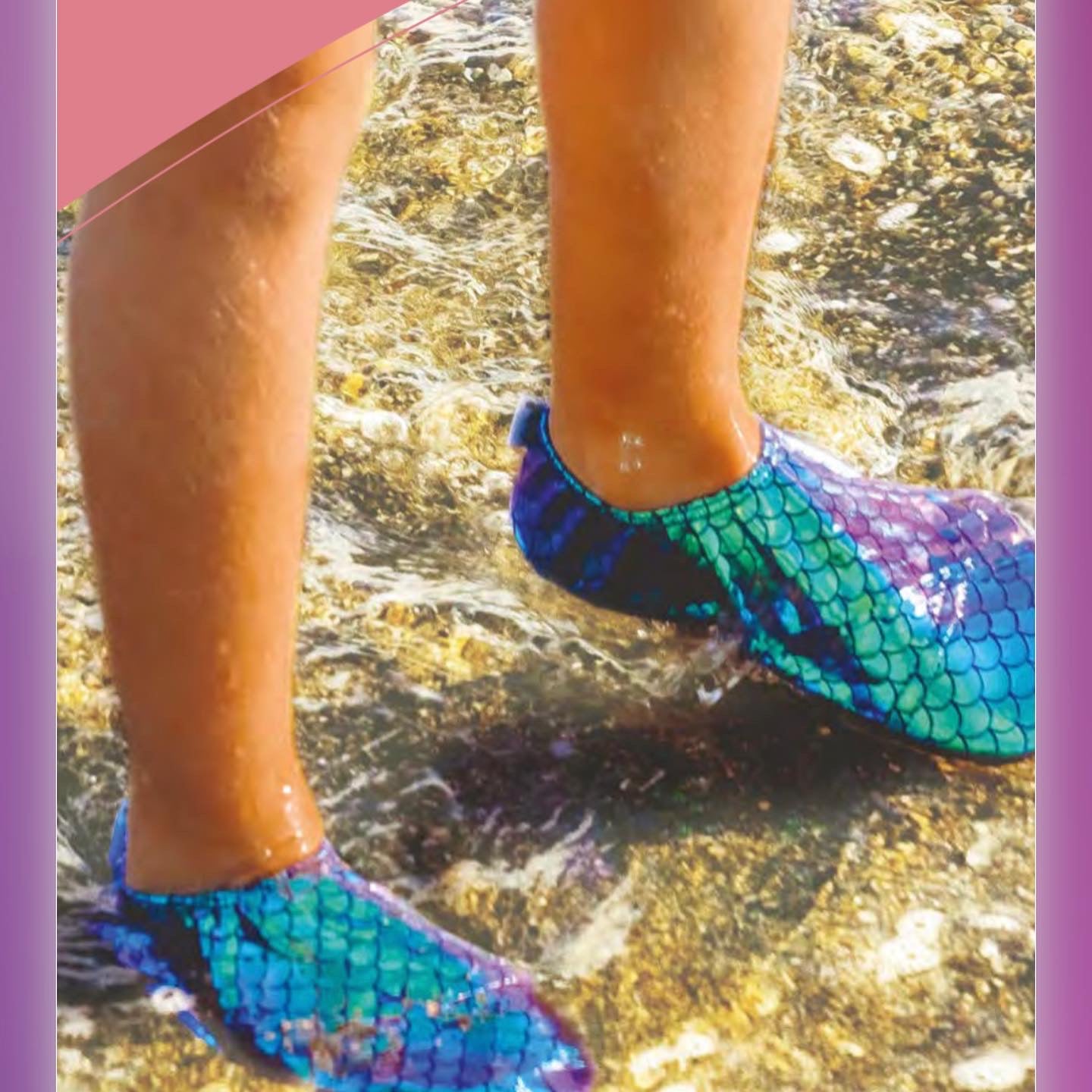 IVY Foil Mermaid Slip Free Shoe - Fallons Toys&Shoes - Slip Free