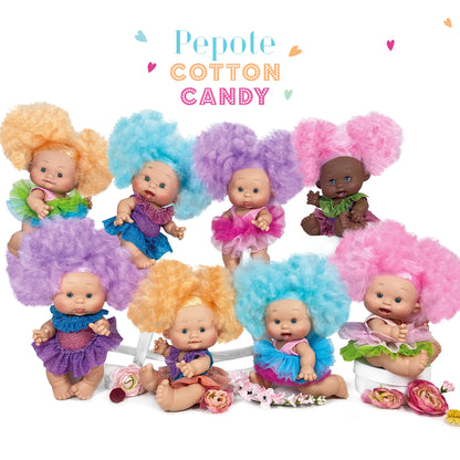 Cotton Candy Pepote - Orange Hair/Purple Top