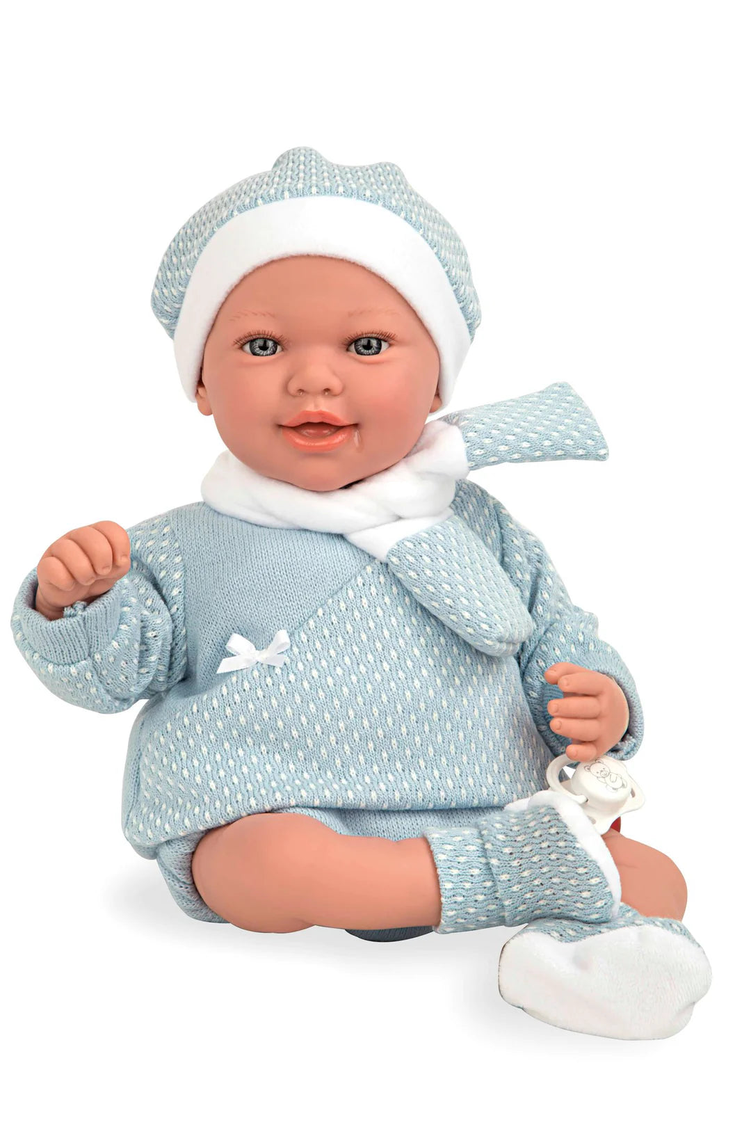 65350 Adi Blue Boy 45cm Doll by Arias - Laughing Doll