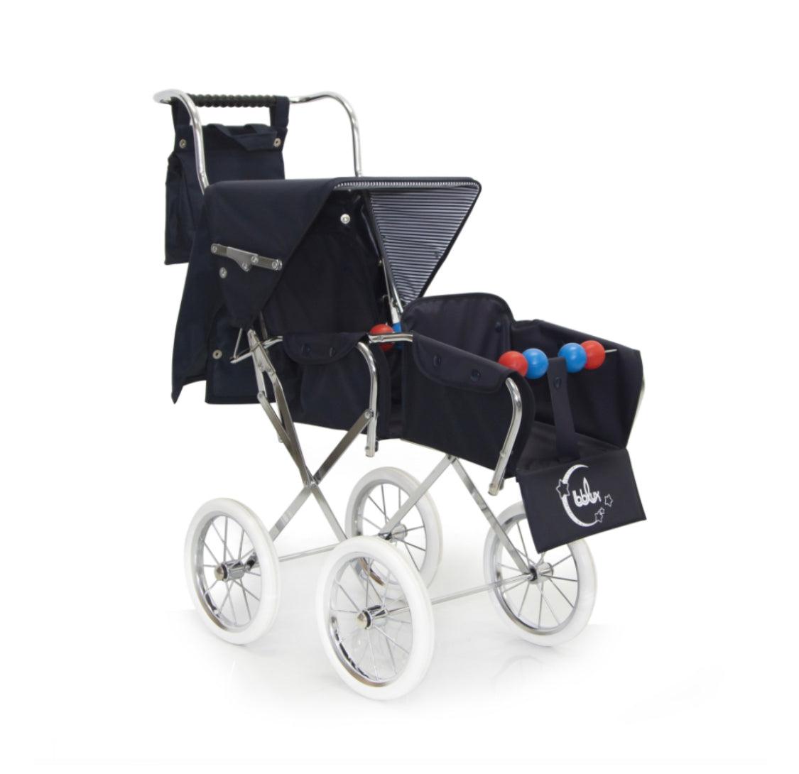 Navy Twin Paris Pushchair by Bebelux - Fallons Toys&Shoes - Bebelux