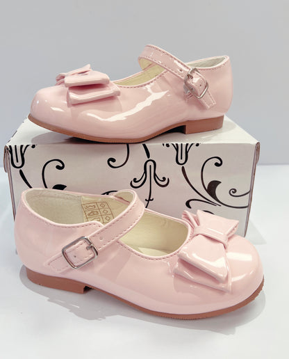Liya Pink Bow Shoes