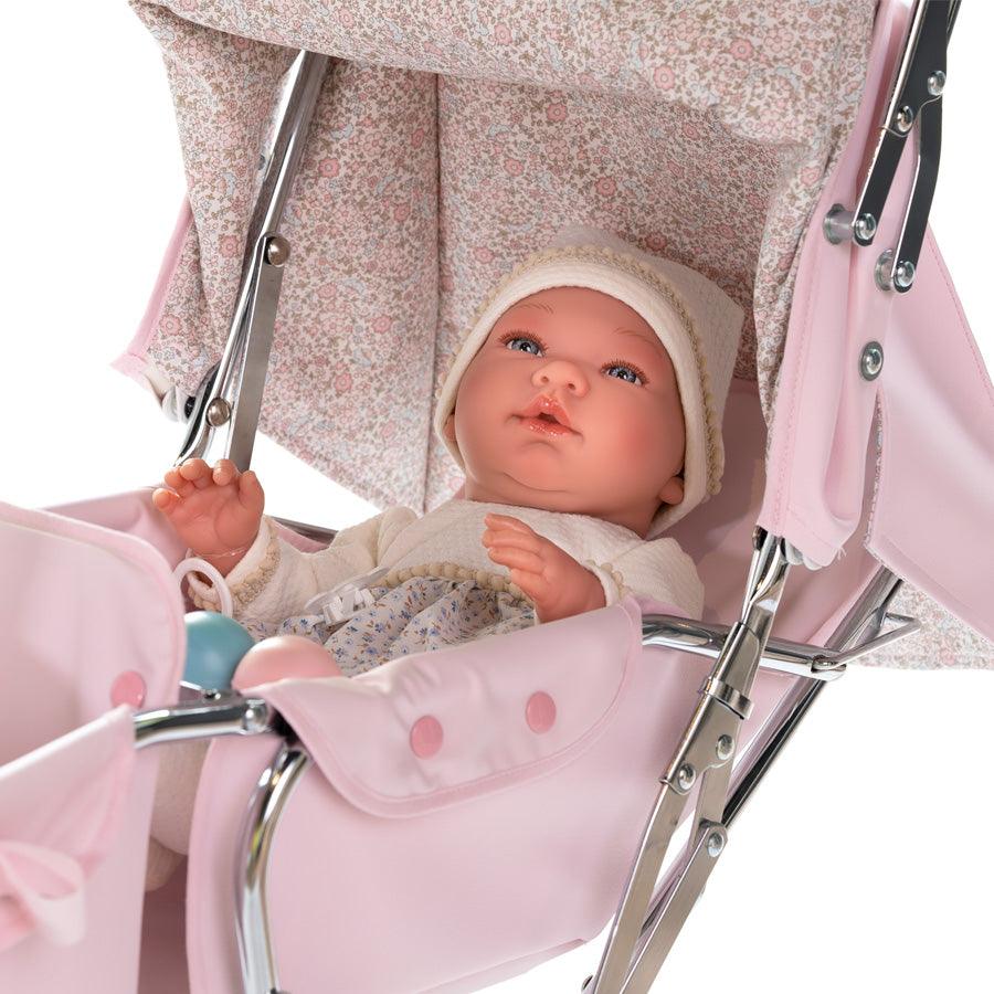 Pink Twin Big Sweet Pushchair by Bebelux – Fallons Kids
