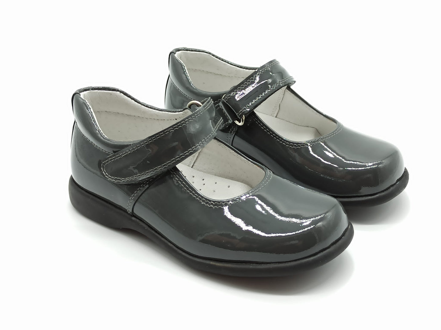 Grey School Shoes - Fallons Toys&Shoes - Fallon's Footwear