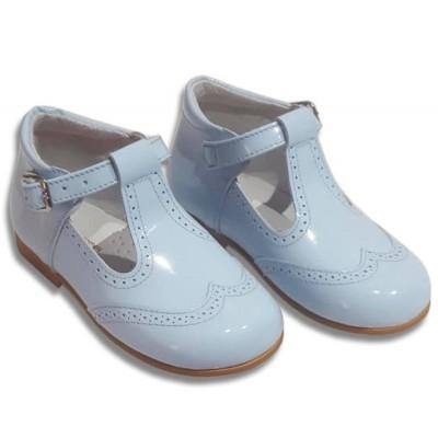 6271 Blue T-Bar Shoe - Fallons Toys&Shoes - Fallon's Footwear