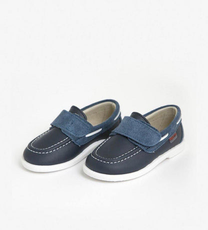 80500 Navy Nautical Shoes - Fallons Toys&Shoes - Xiquets